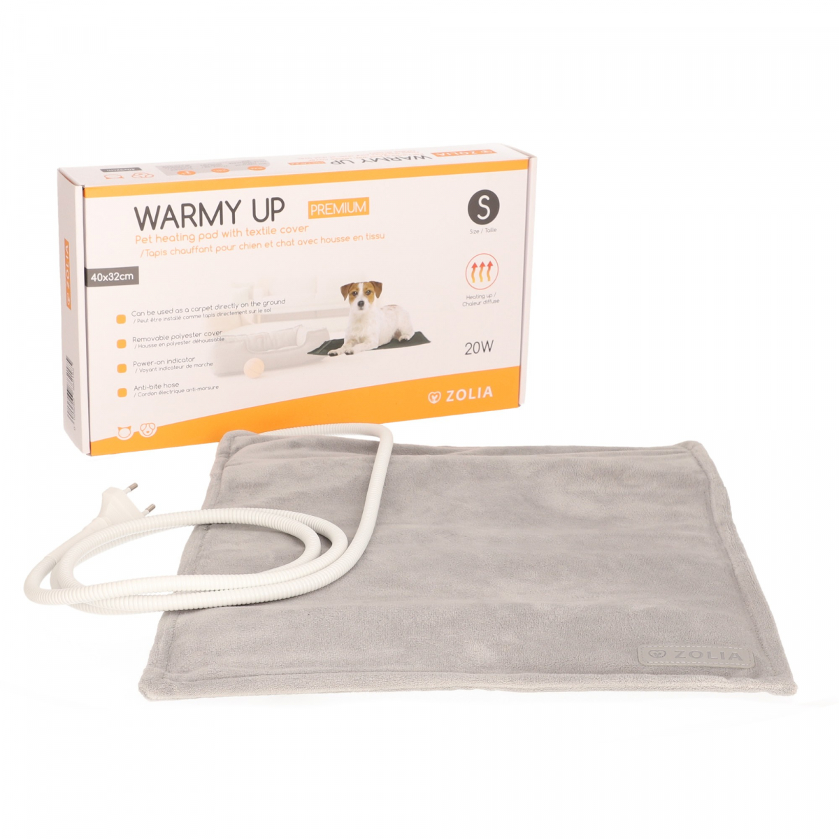 Tapis Chauffant Orthopedique Zolia Warmy Up Premium