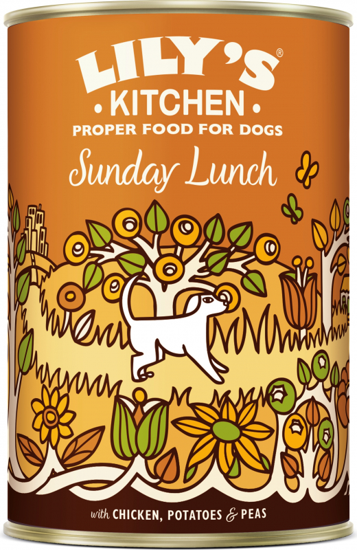 LILY'S KITCHEN Sunday Lunch para cão