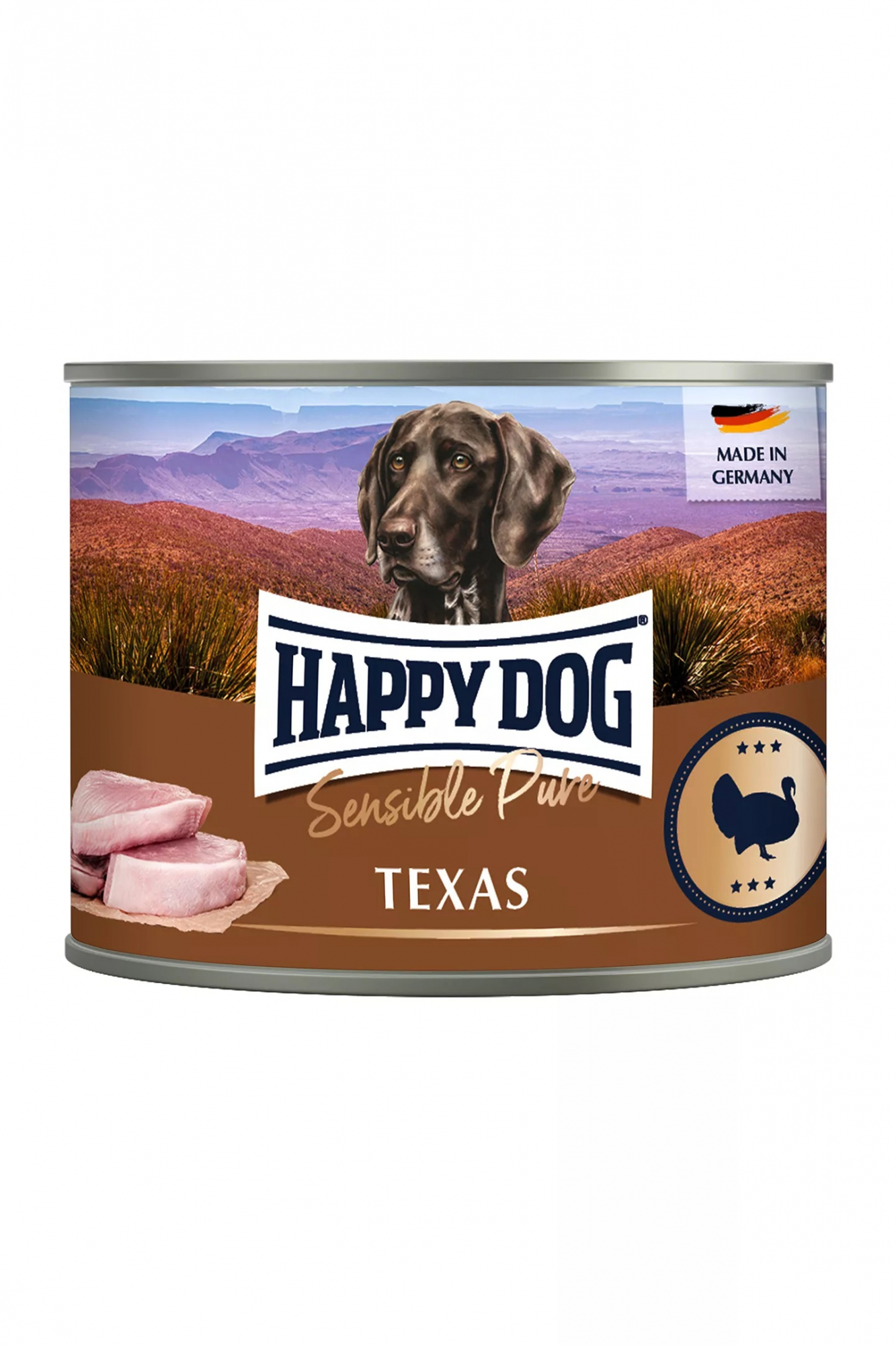 Pâtée Happy Dog 100% Dinde pour chien adulte