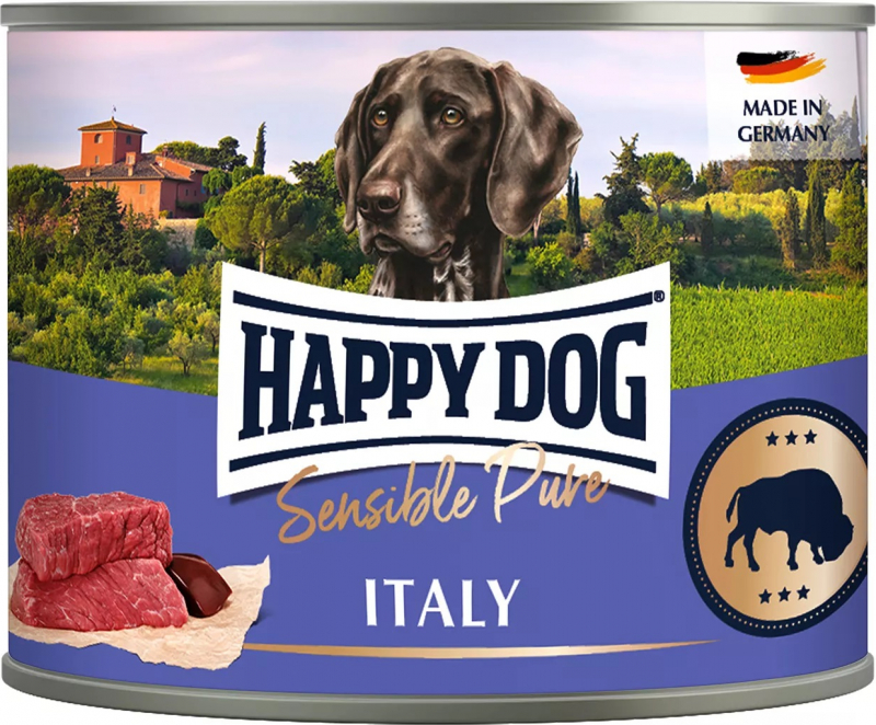 Paté Happy Dog 100% Buffalo per cani adulti