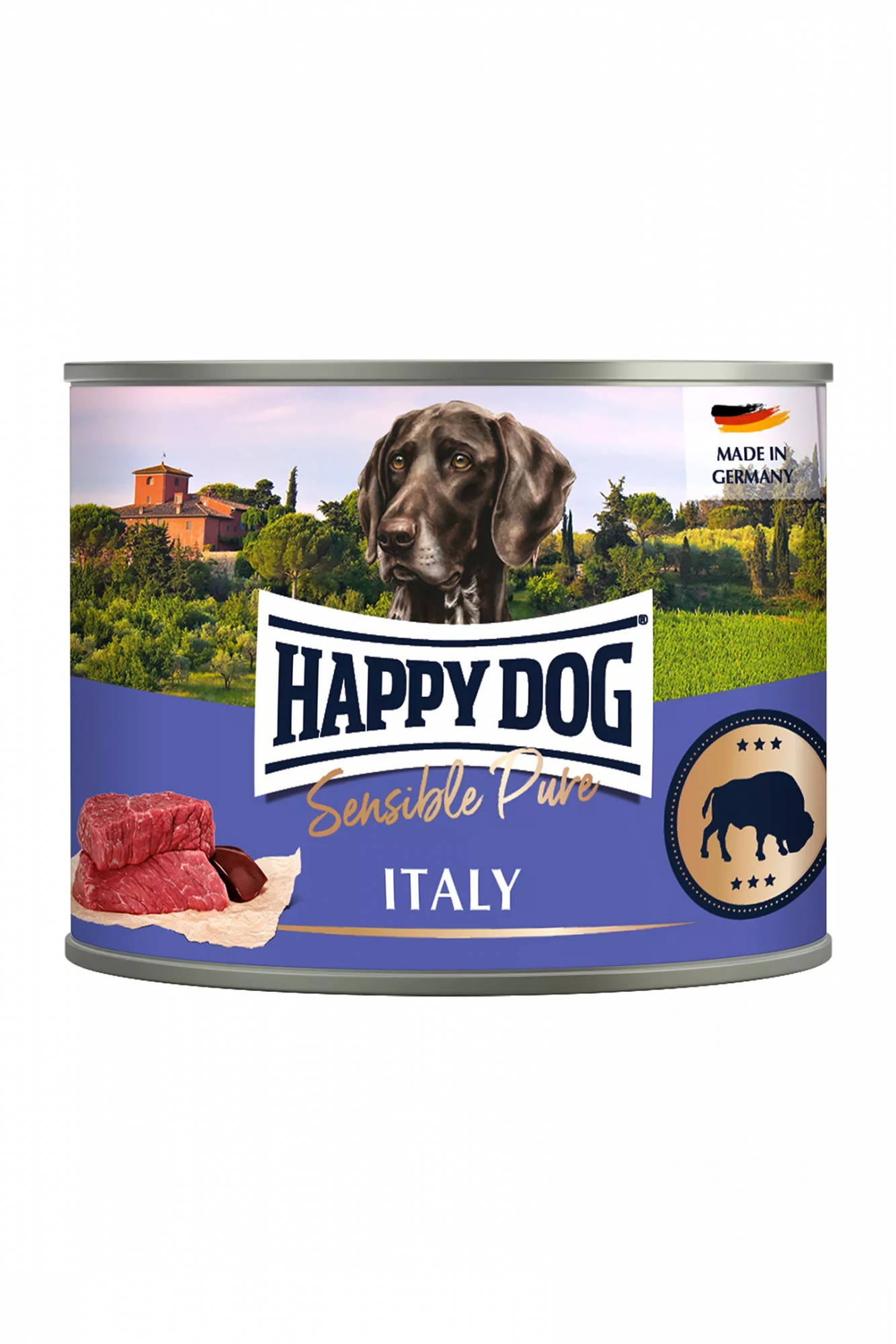 Happy Dog Sensible Italy 100% Búfalo comida húmeda para perros