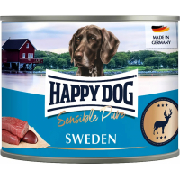 Pâtée Happy Dog Sensible Pure Sweden - Pure Gibier pour chien adulte
