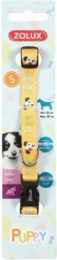 Collar nylon regulable cachorro Puppy Mascotte - amarillo