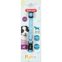 Collier nylon réglable chiot Puppy Pixie - bleu