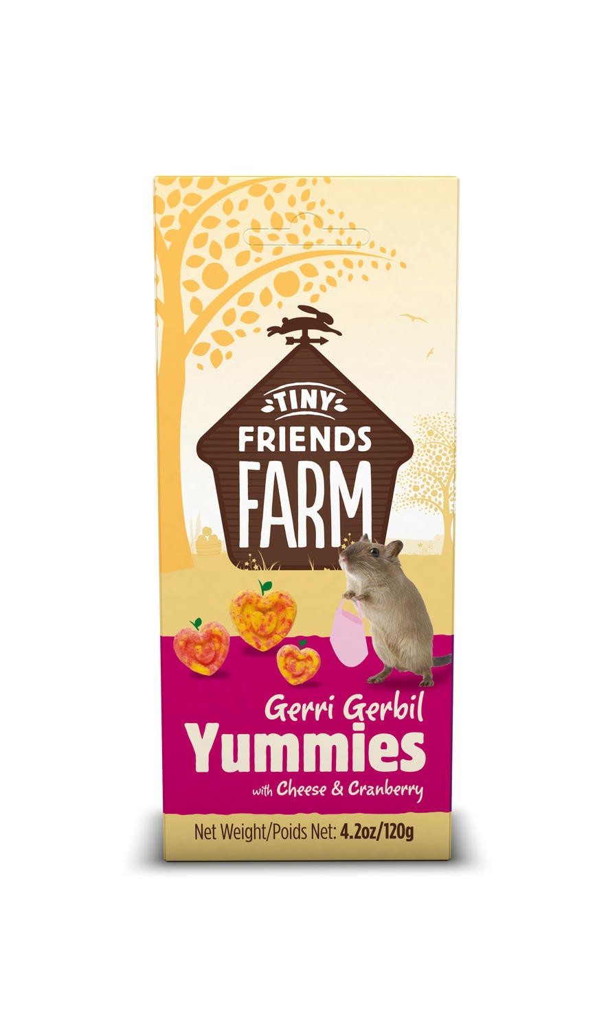 TINY FRIENDS FARM Gerri Gerbil Yummies Snacks