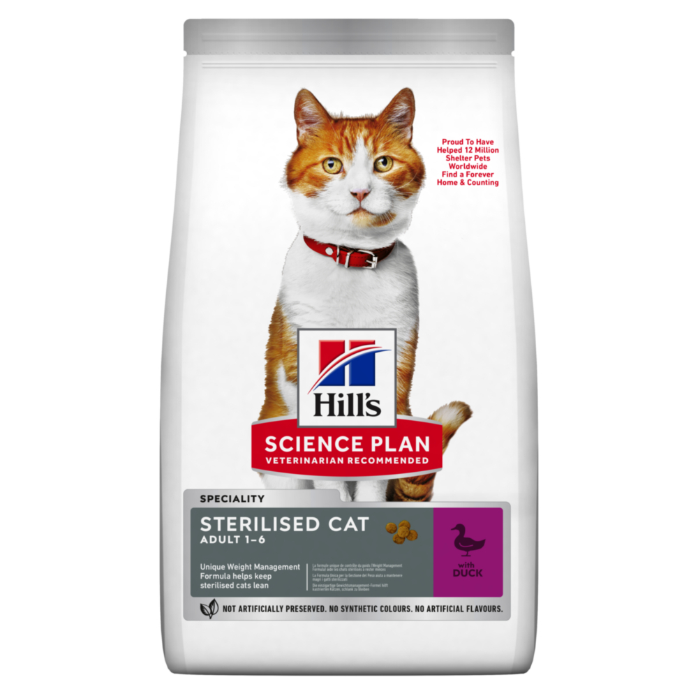 HILL'S Science Plan Feline Young Adult Sterilised all'Anatra