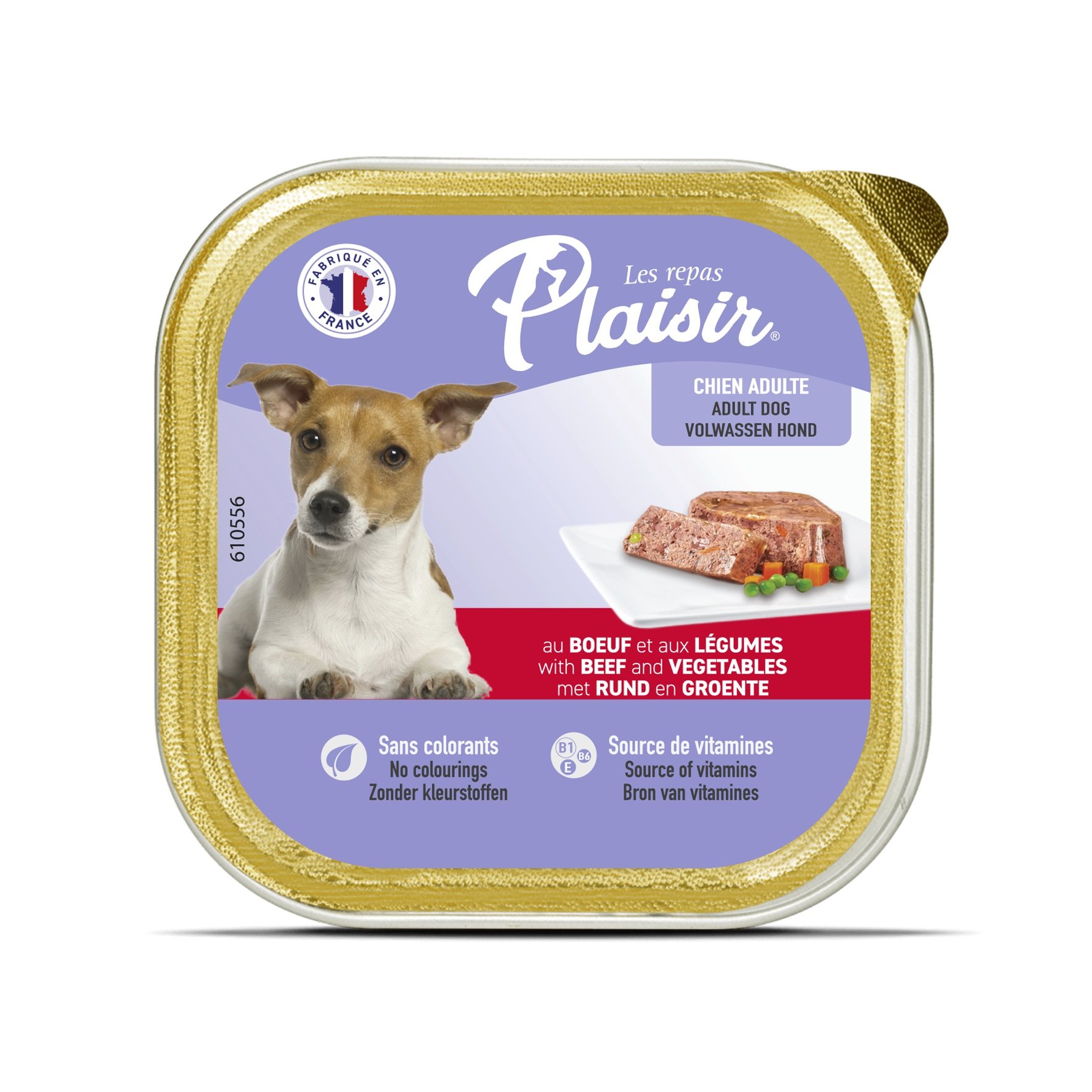 Repas Plaisir Terrine pour chien adulte 300g - 3 recettes au choix