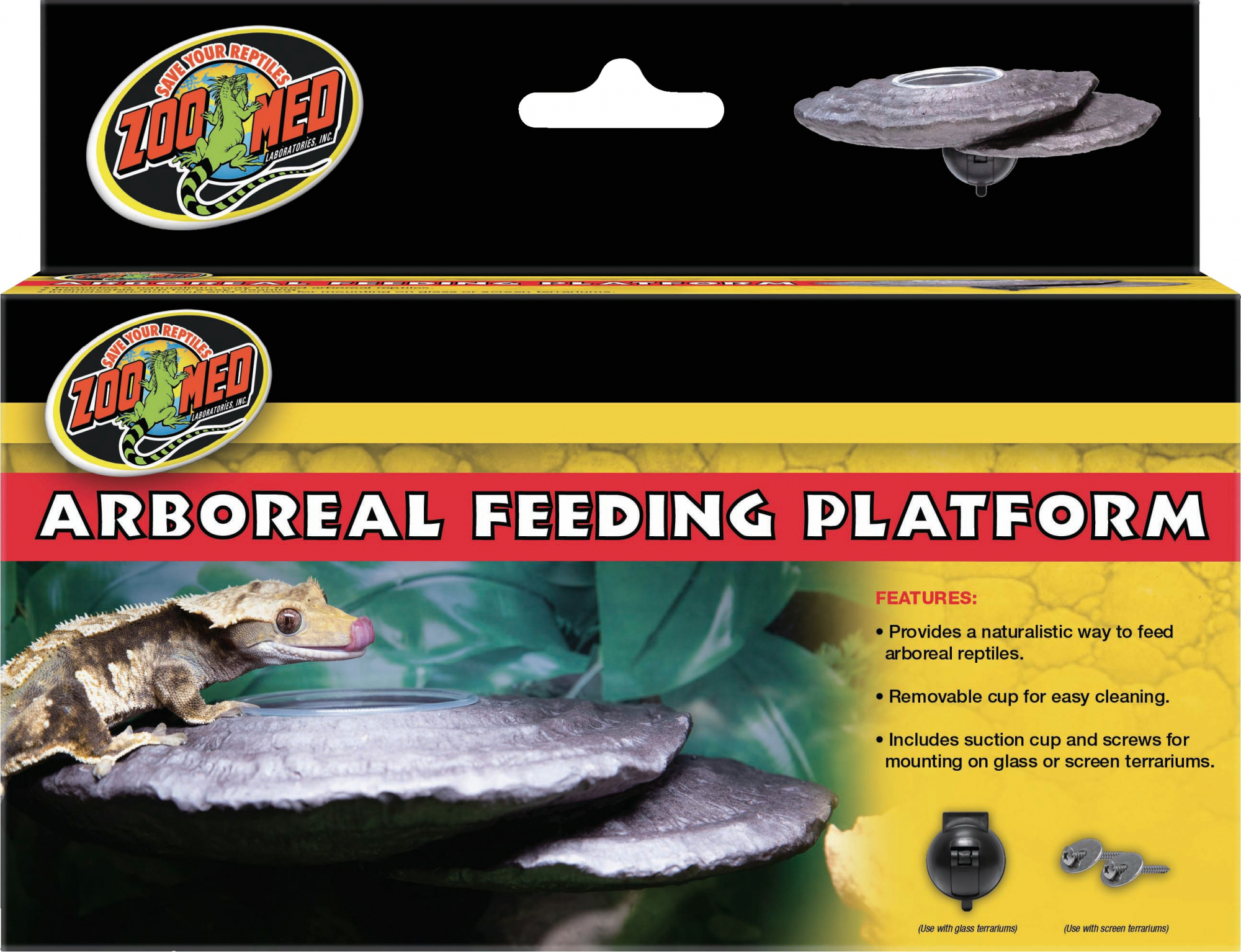 Feeding platform voor reptielen