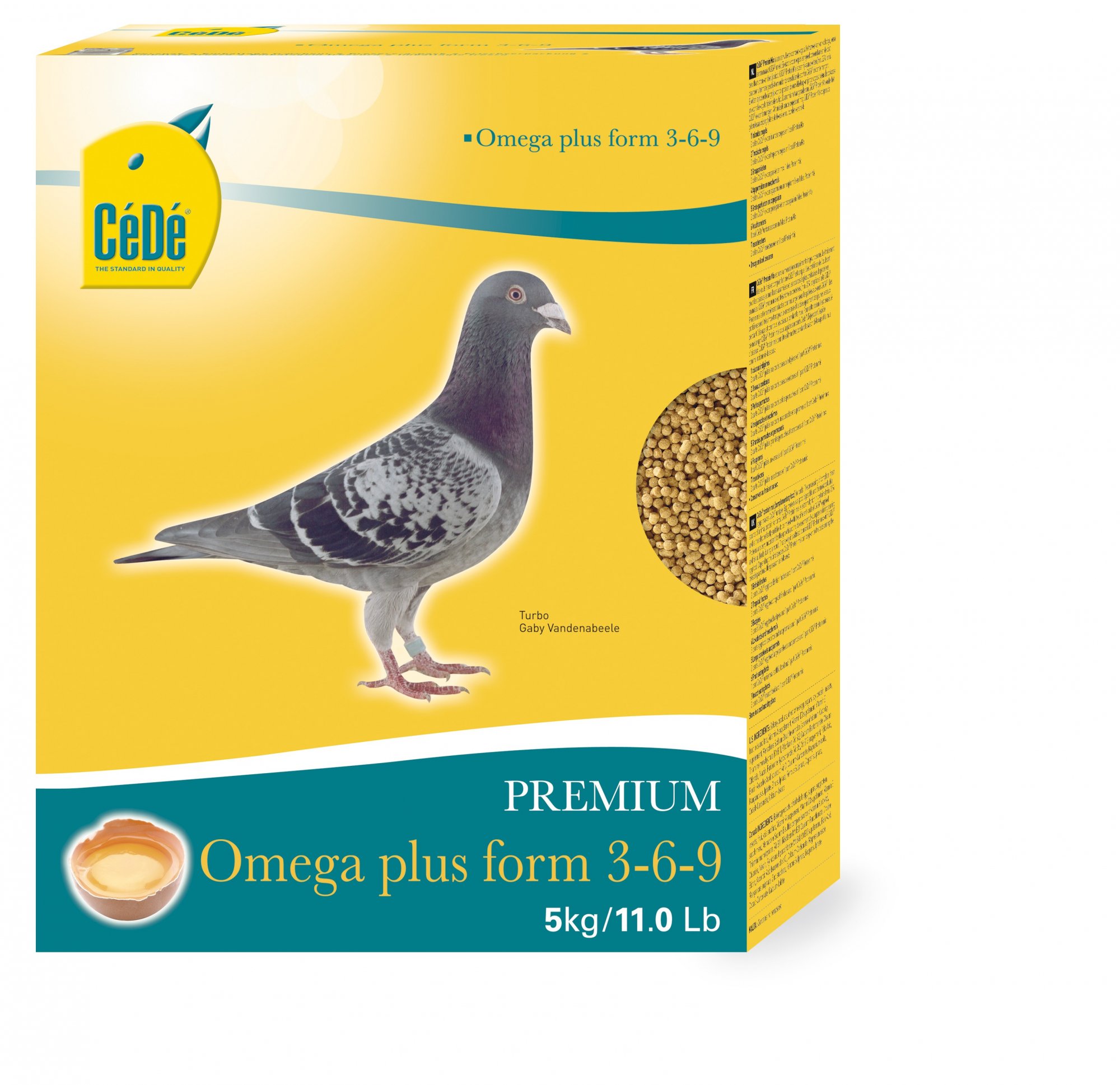 Cédé Pasta de Huevo Omega Plus para Palomas