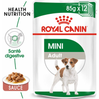 ROYAL CANIN Mini Adult Comida húmeda en salsa para perros
