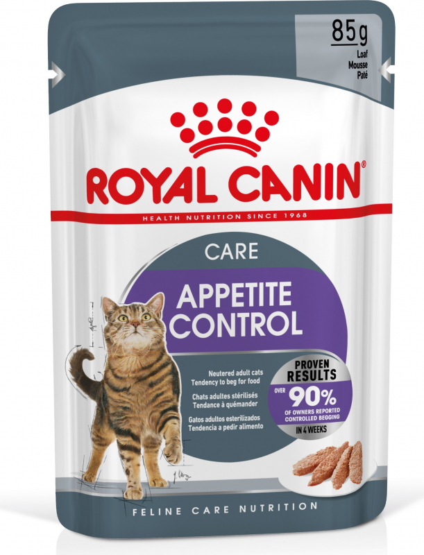 Royal Canin APPETITE CONTROL CARE en Mousse pour chat sujet à l'embonpoint