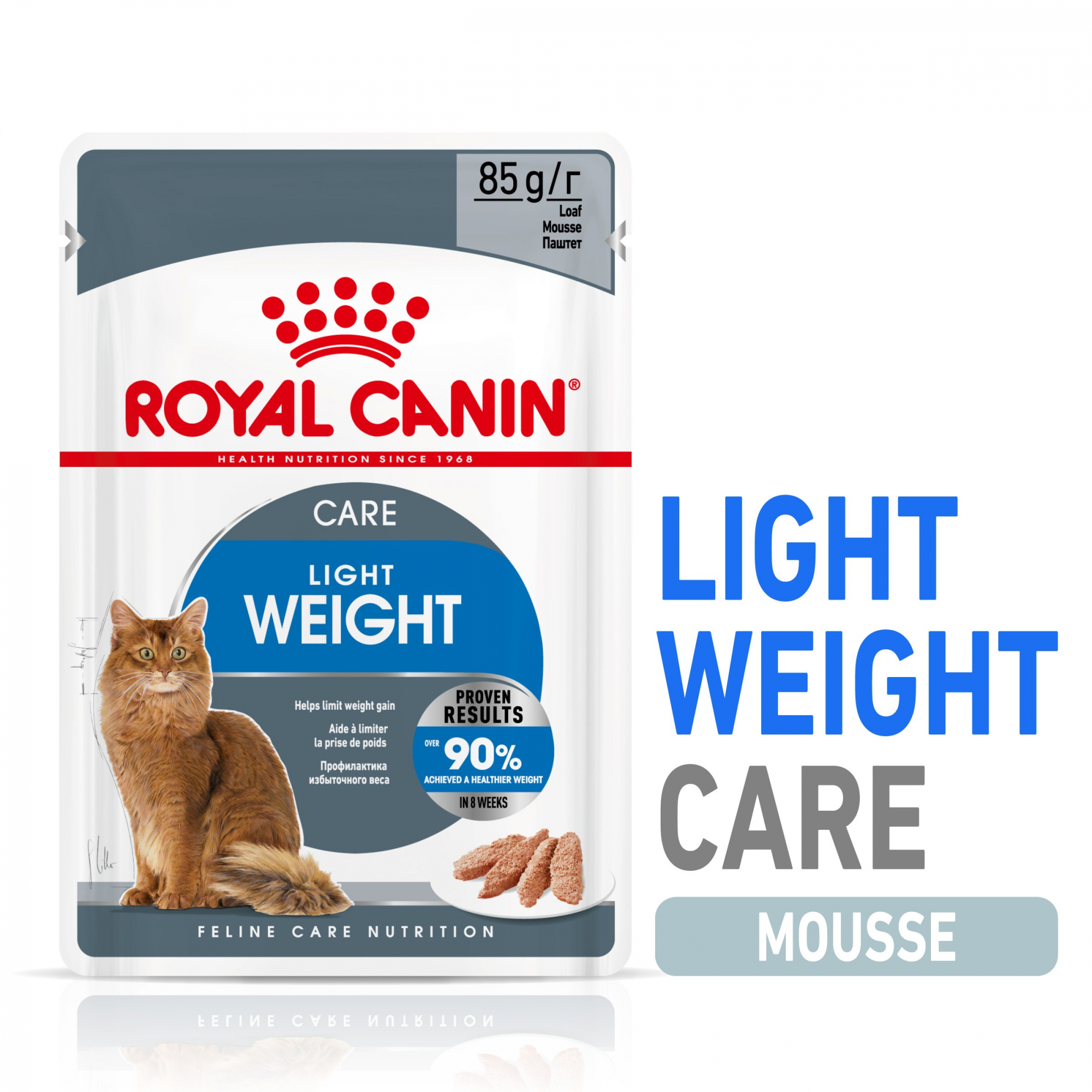 ROYAL CANIN Light Weight Care en mousse para gatos