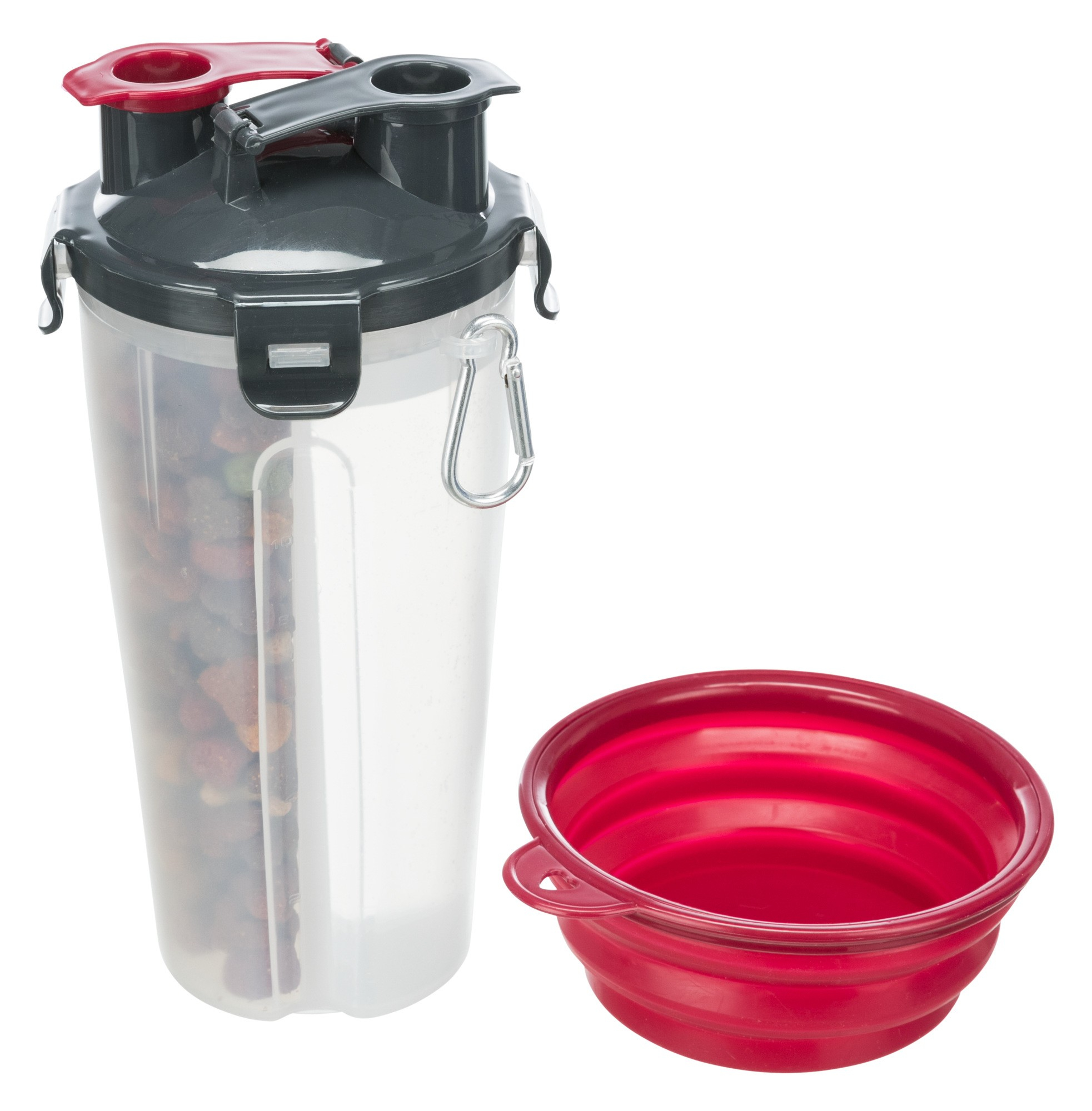 Futter- und Wasserbehälter aus Kunststoff