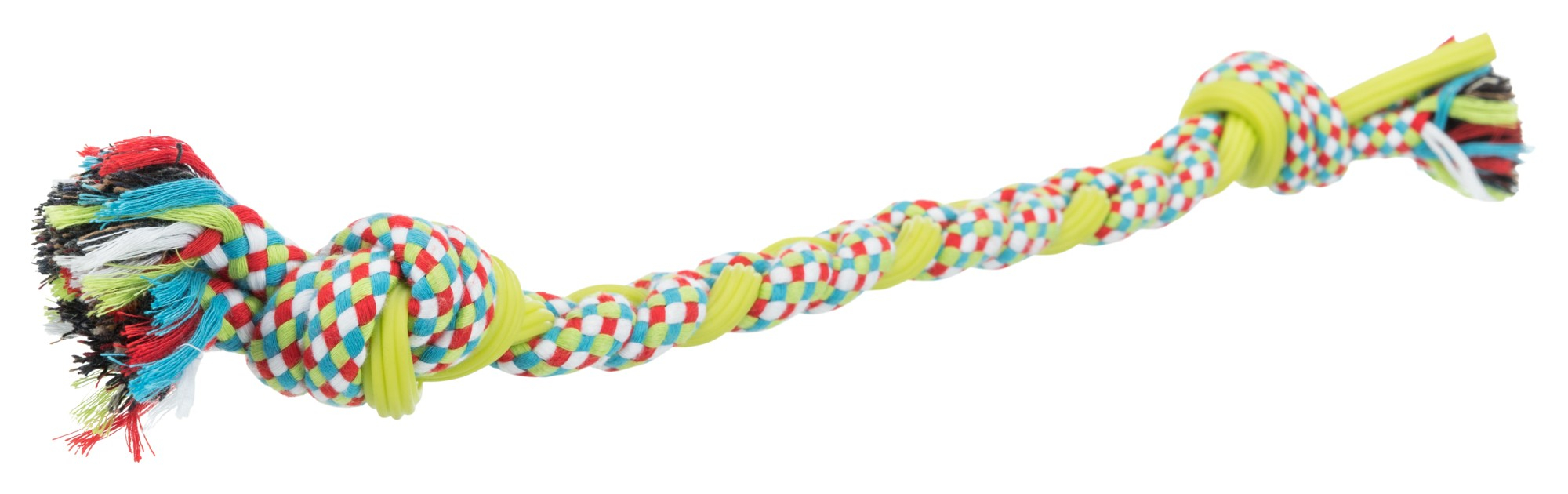 Jouet en corde pour chien multicolore