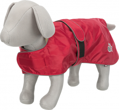 Manteau Orléans rouge pour chien - plusieurs tailles disponibles