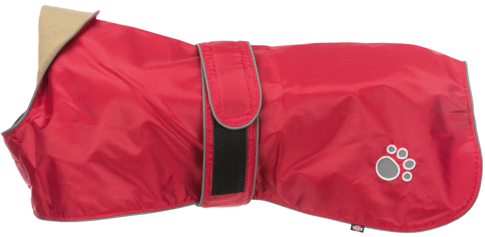 Capa impermeable para perros Orléans rojo - varias tallas disponibles
