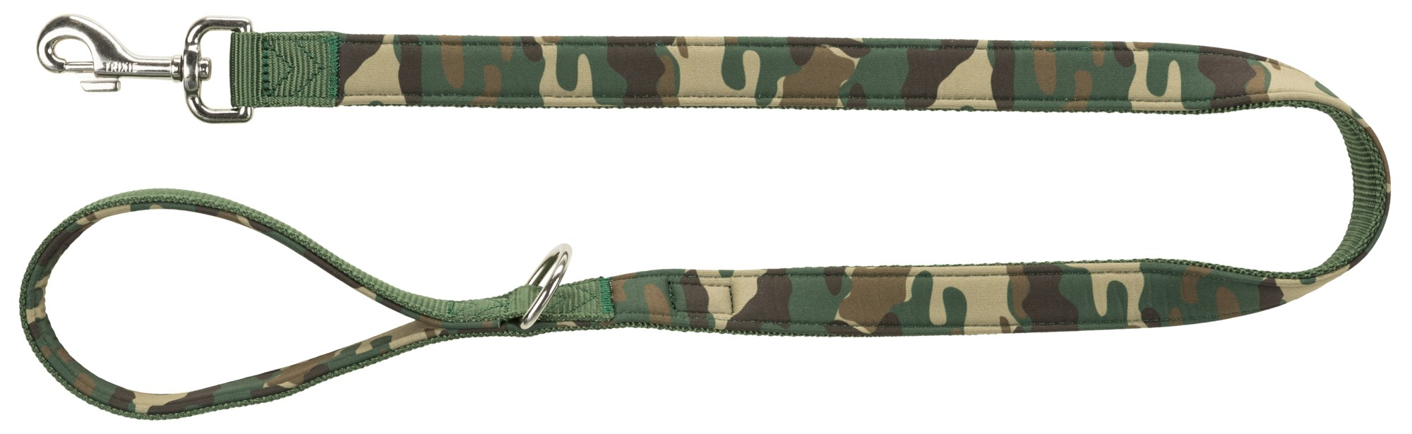 Lijn met neopreen voering camouflage Premium