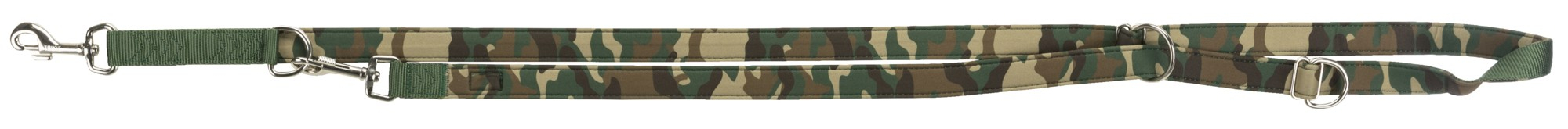 Verstelbare lijn met neopreen voering camouflage Premium