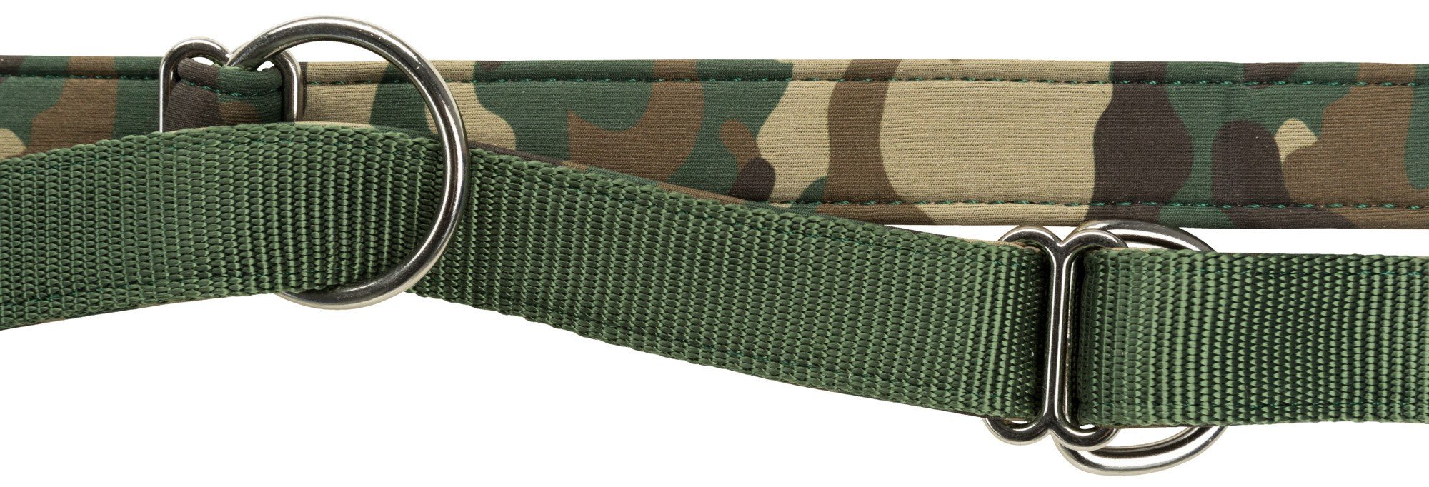 Verstelbare lijn met neopreen voering camouflage Premium