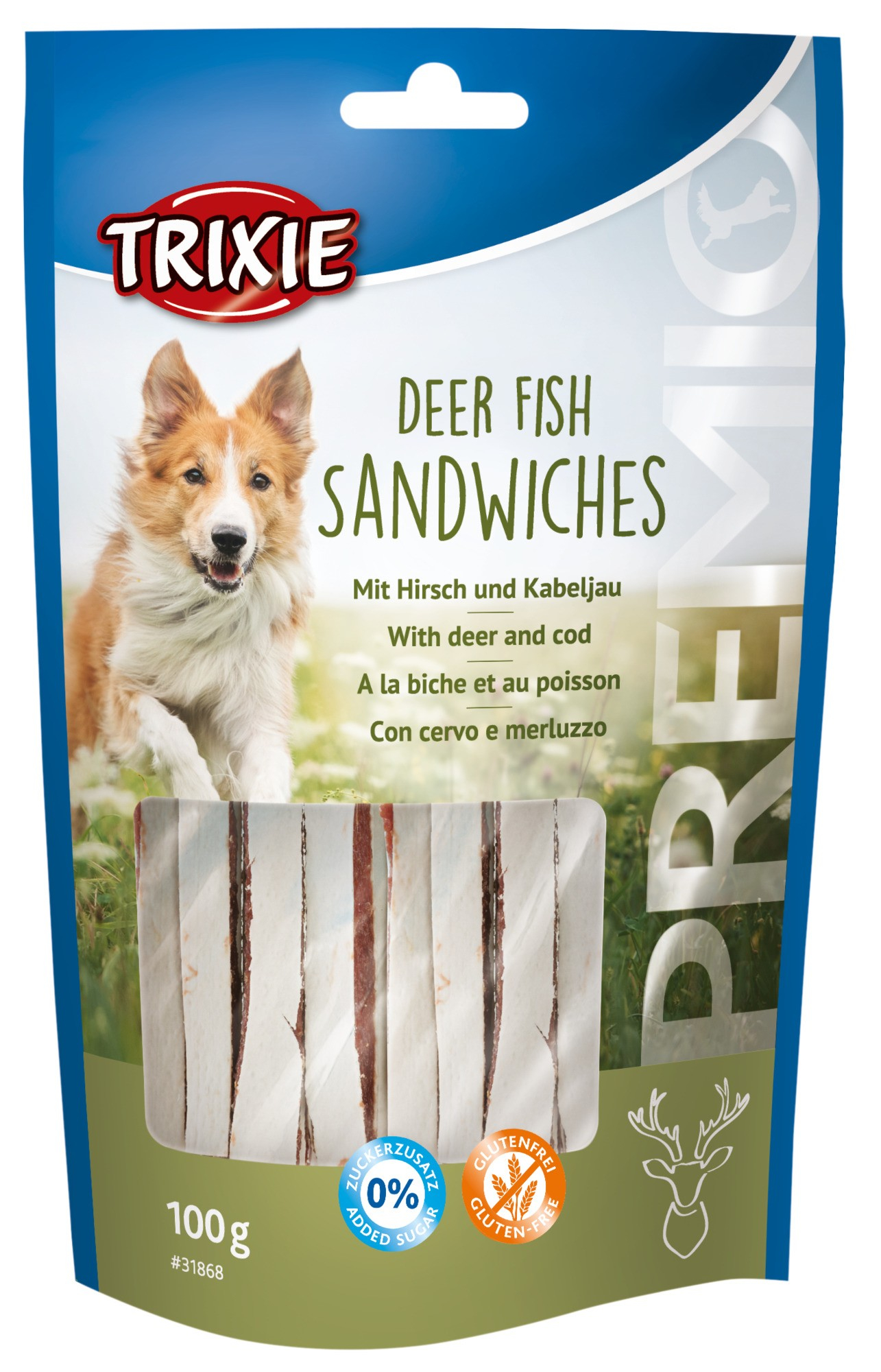 PREMIO Deer Fish Sandwiches 