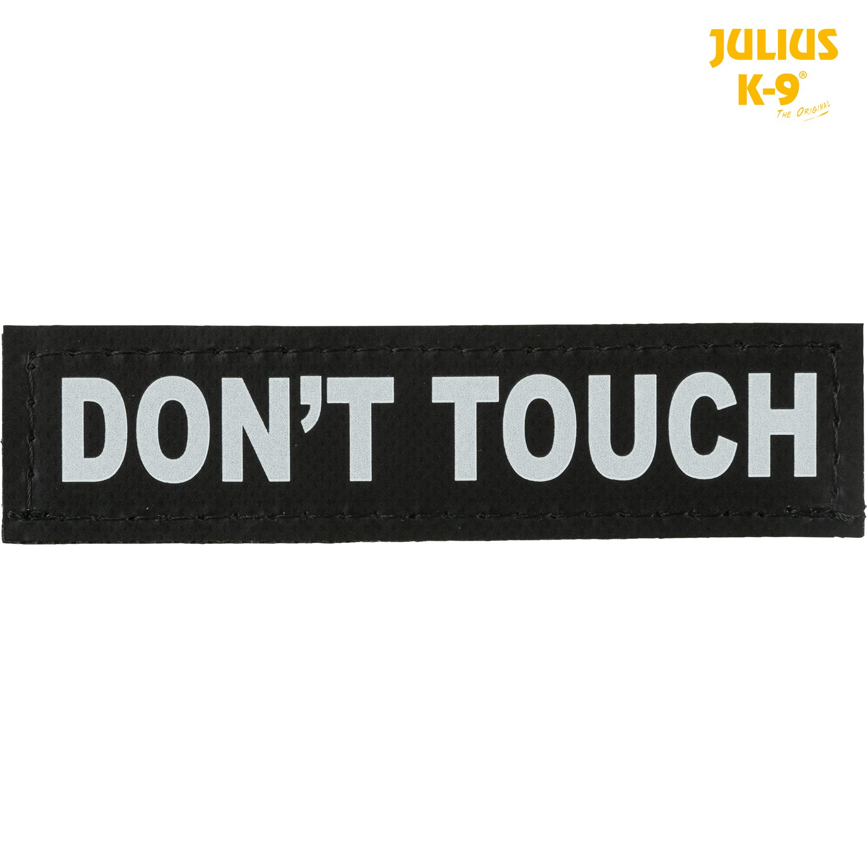 2 velcro stickers DON'T TOUCH Julius-K9®