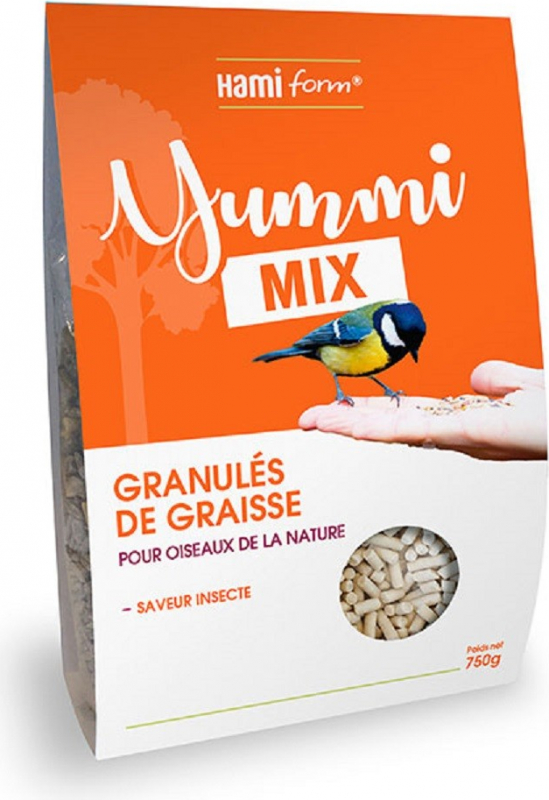 HAMIFORM Yummi mix - Granuli di insetti per uccelli dell'aria