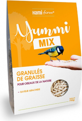 HAMIFORM Yummi mix - Granulés aux arachides pour oiseaux du ciel