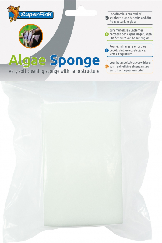 SuperFish Algae Sponge - esponja de limpieza