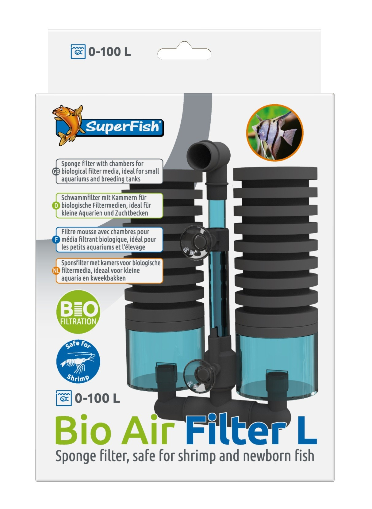 Bio Air Filter - 2 tailles disponibles