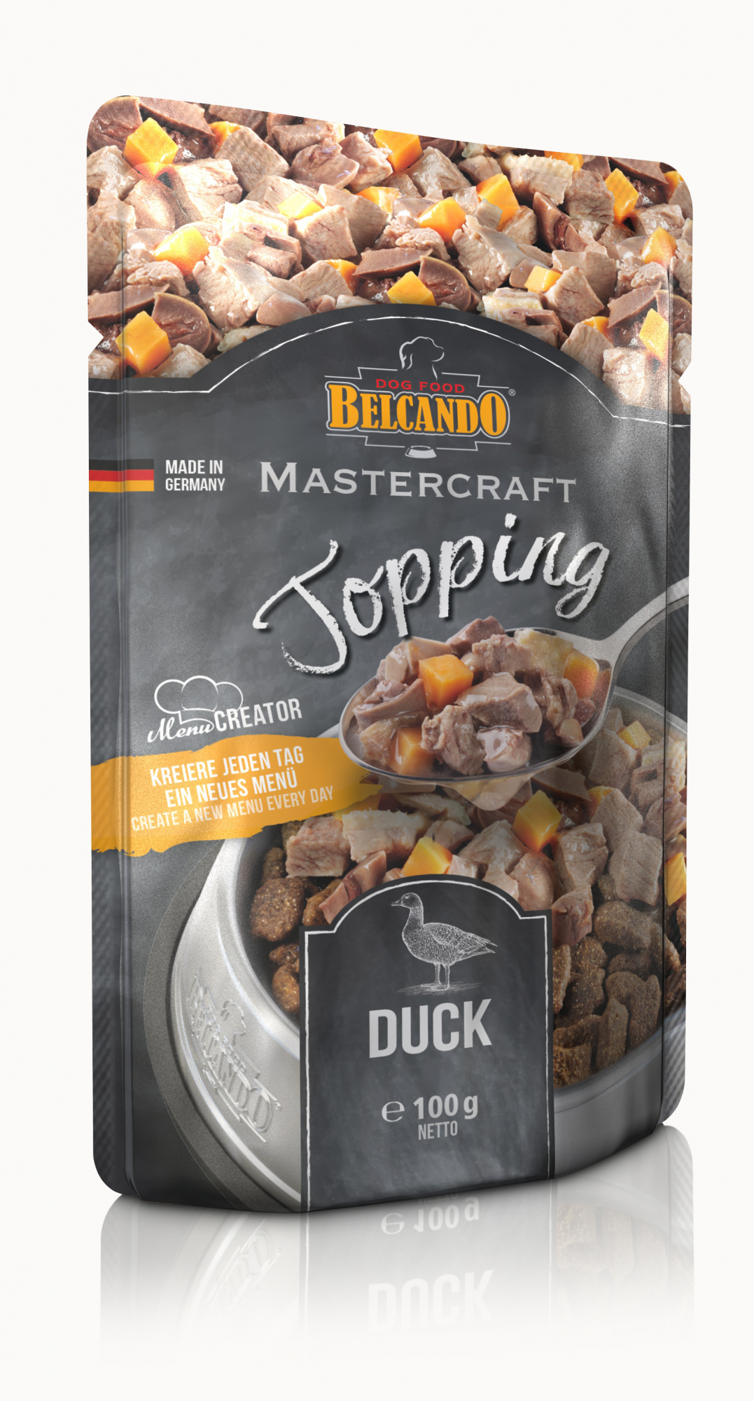 Belcando Mastercraft Topping au canard pour chien