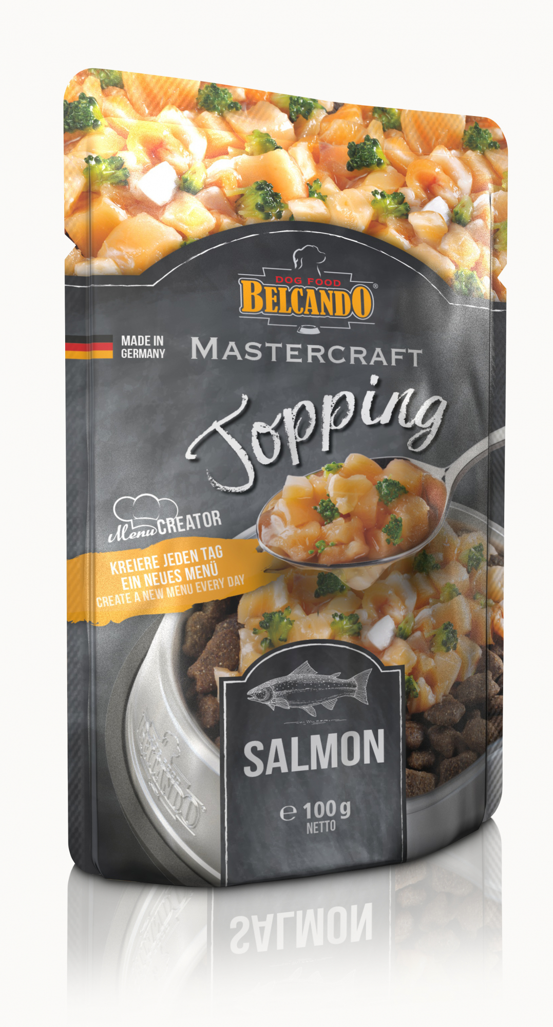 BELCANDO Mastercraft Topping ao salmão para cães