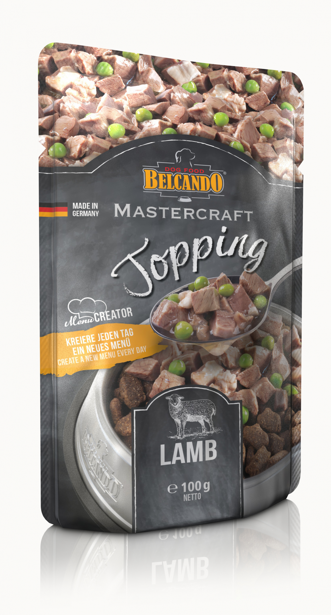BELCANDO Mastercraft Topping ao cordeiro para cães