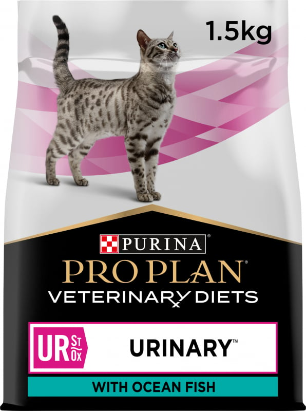 PRO PLAN Veterinary Diets Feline UR ST/OX URINARY au Poisson de l'océan
