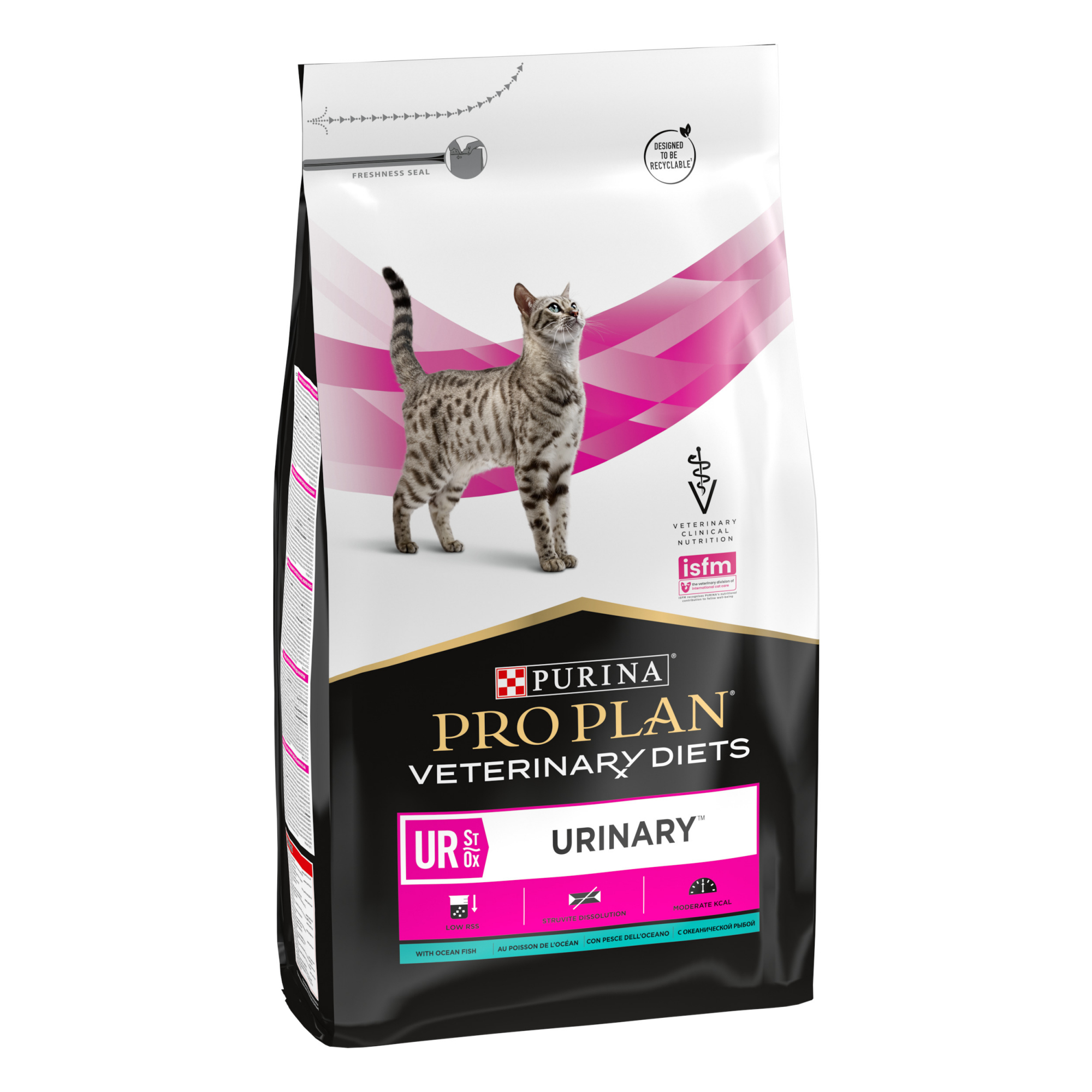 PRO PLAN Veterinary Diets Feline UR ST/OX URINARY de Pescado de Océano
