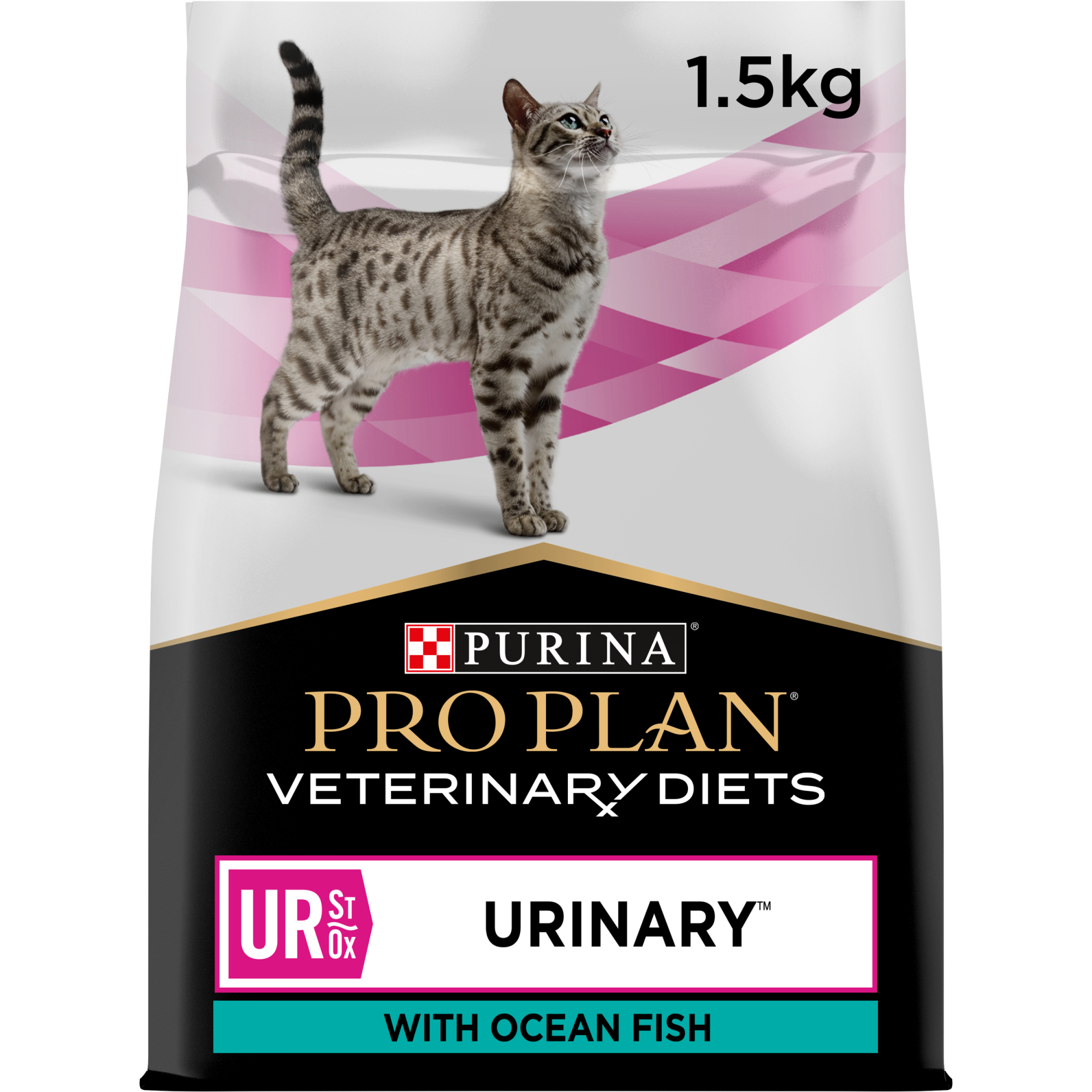 PRO PLAN Veterinary Diets Feline UR ST/OX URINARY de peixe do oceano