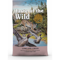 TASTE OF THE WILD Lowland Creek à la Caille et au Canard Sans Céréales pour chat et chaton