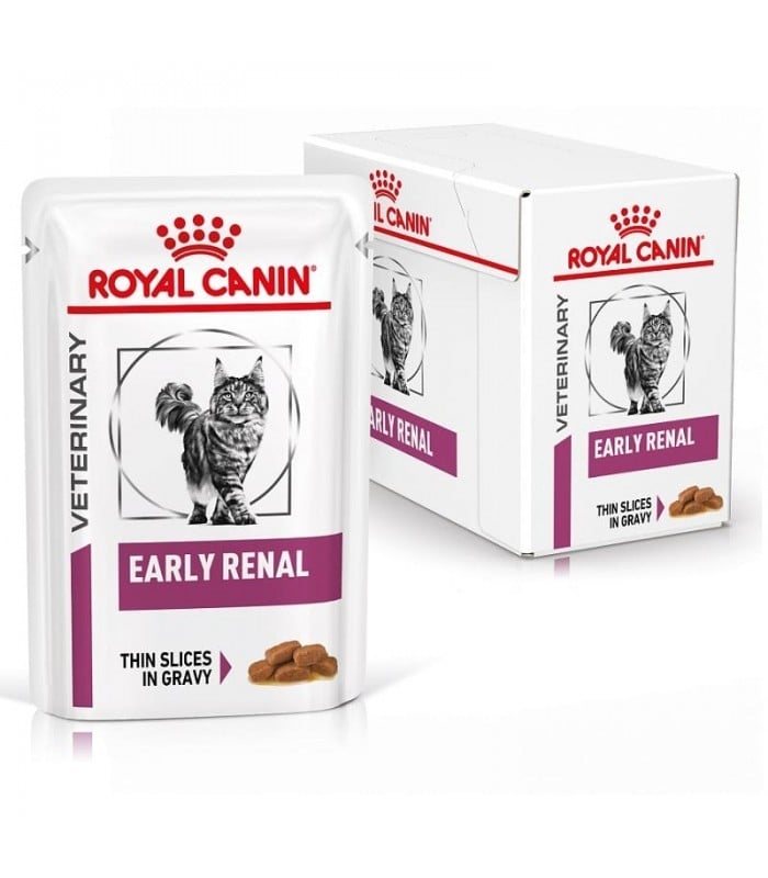 Royal Canin EARLY RENAL pour chat - 12 sachets de 85g