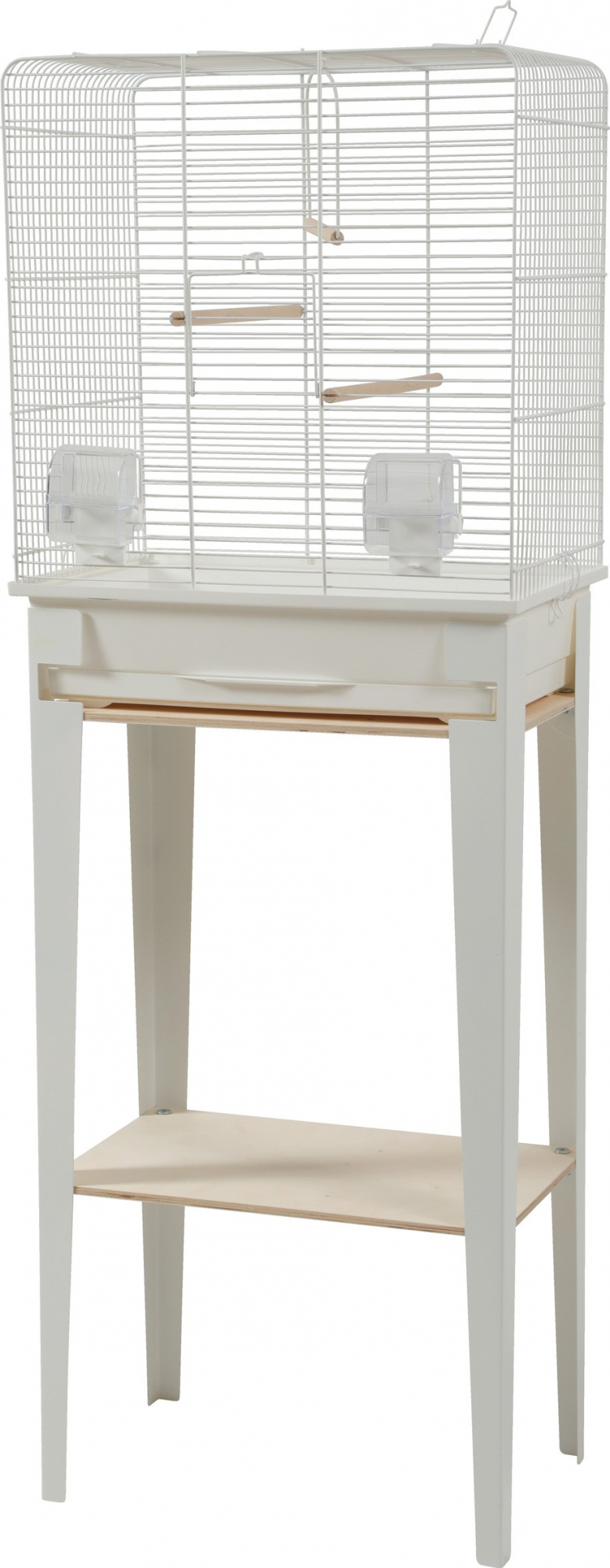 Vogelkäfig mit Füßen Chic Loft - weiß - 3 Größen verfügbar