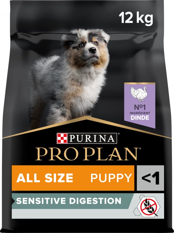 PRO PLAN Medium & Large Adult OptiDigest Puppy Getreidefrei mit Pute für Welpen