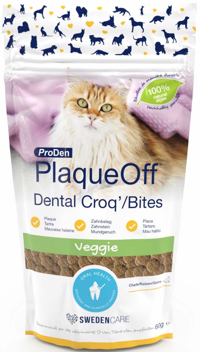PlaqueOff Dental Croq' para gatos