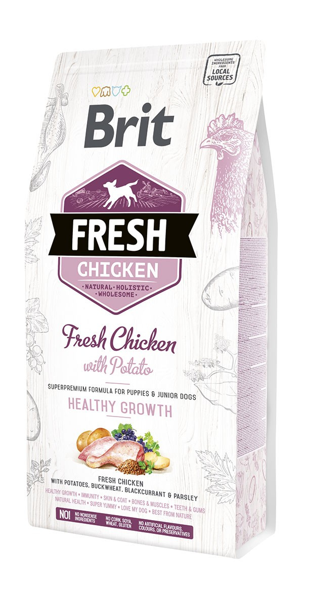 Brit Fresh mit frischem Huhn & Kartoffel für Welpen