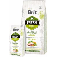 Brit Fresh au Canard Frais et Millet pour chien adulte 