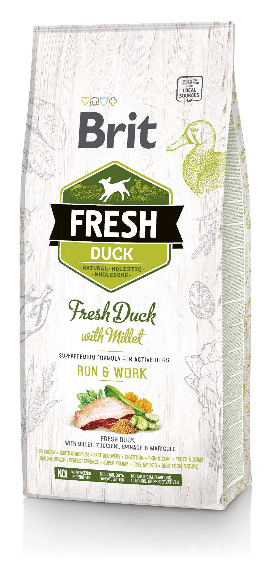 Brit Fresh Duck Run & Work