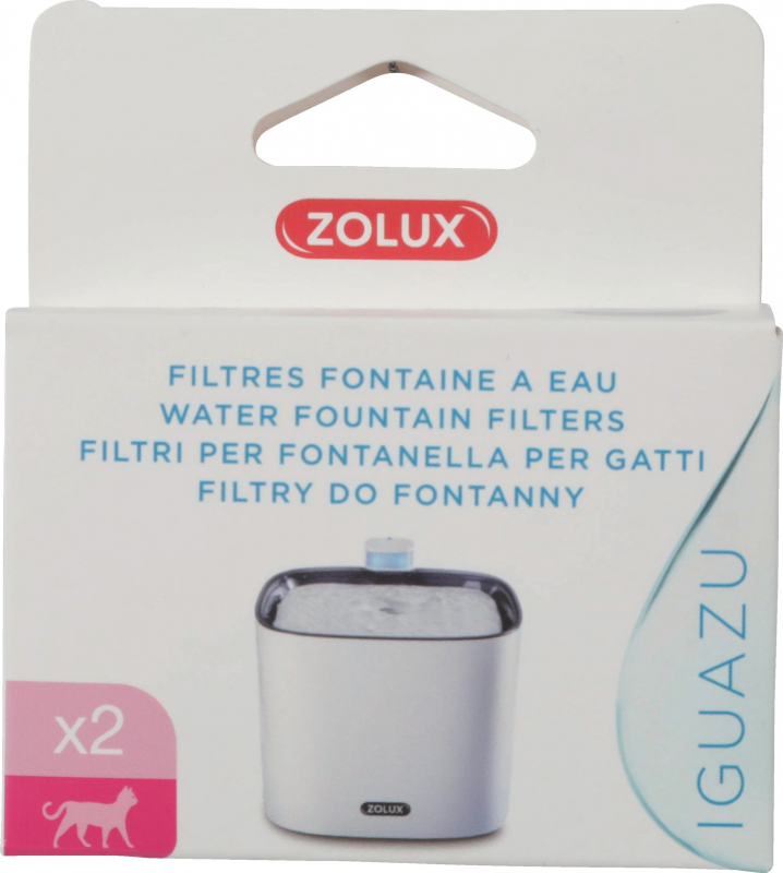 Filtres pour fontaine chat Zolux Iguazu