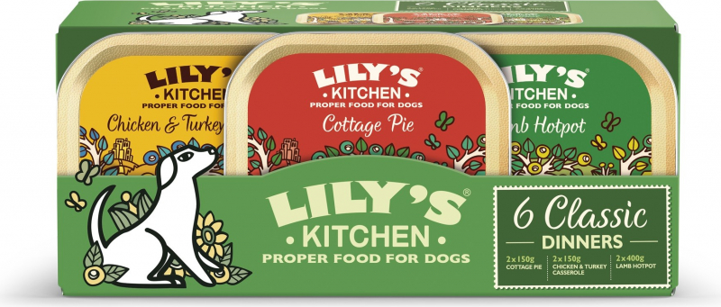 LILY'S KITCHEN Classic Dinner Multipack pâtée pour chien