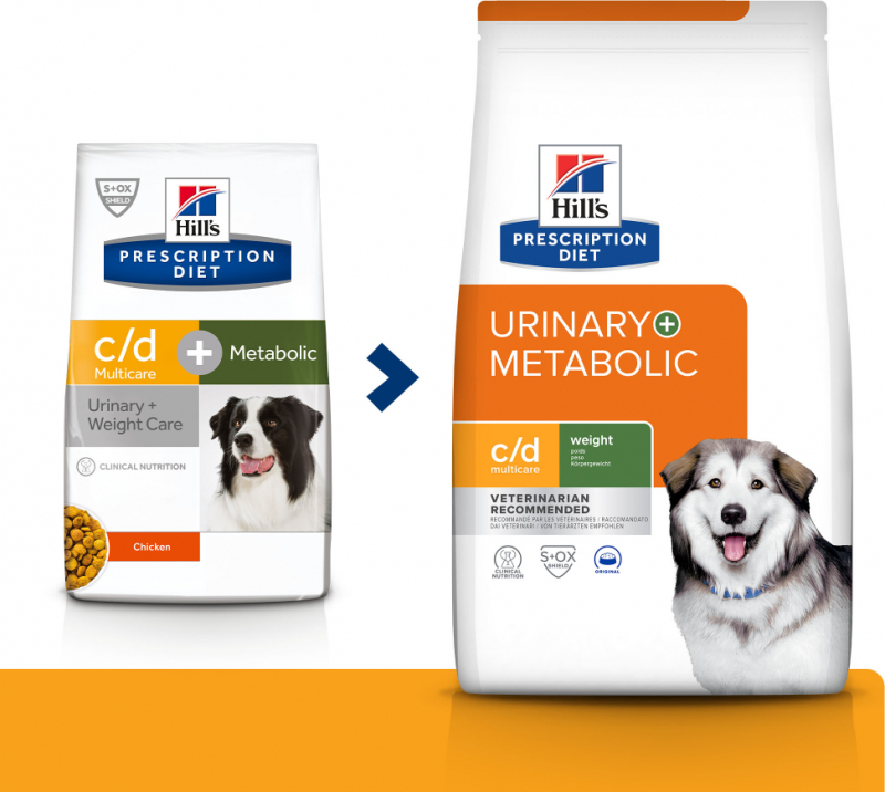 HILL'S Prescription Diet Canine c/d Multicare + Metabolic pour chien adulte en surpoids