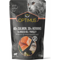 OPTIMUS Natvoer voor katten - 4 recepten