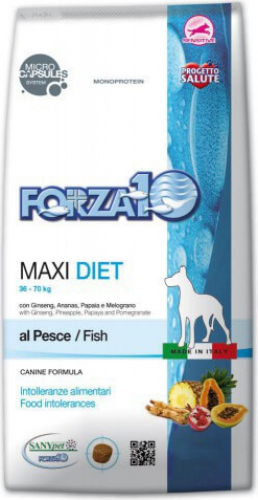 FORZA10 Diet Maxi Adult mit Fisch für Hunde