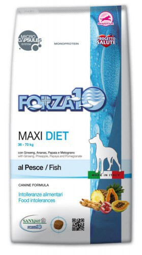 FORZA10 Diet Maxi Adult mit Fisch für Hunde