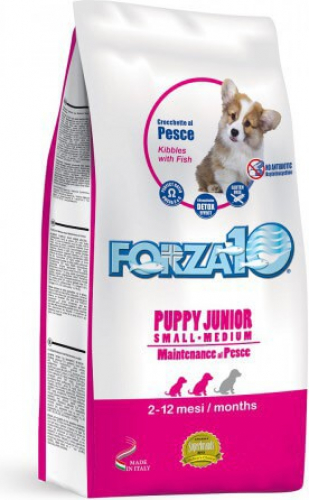 FORZA10 Maintenance Puppy Junior Small/Medium au Poisson pour chiot